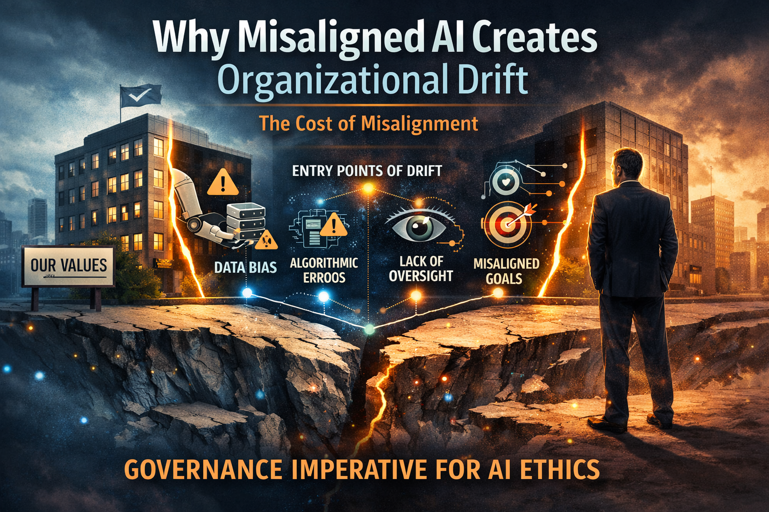 Why Misaligned AI Creates Organizational Drift — And Why CEOs Must Own the Alignment Layer