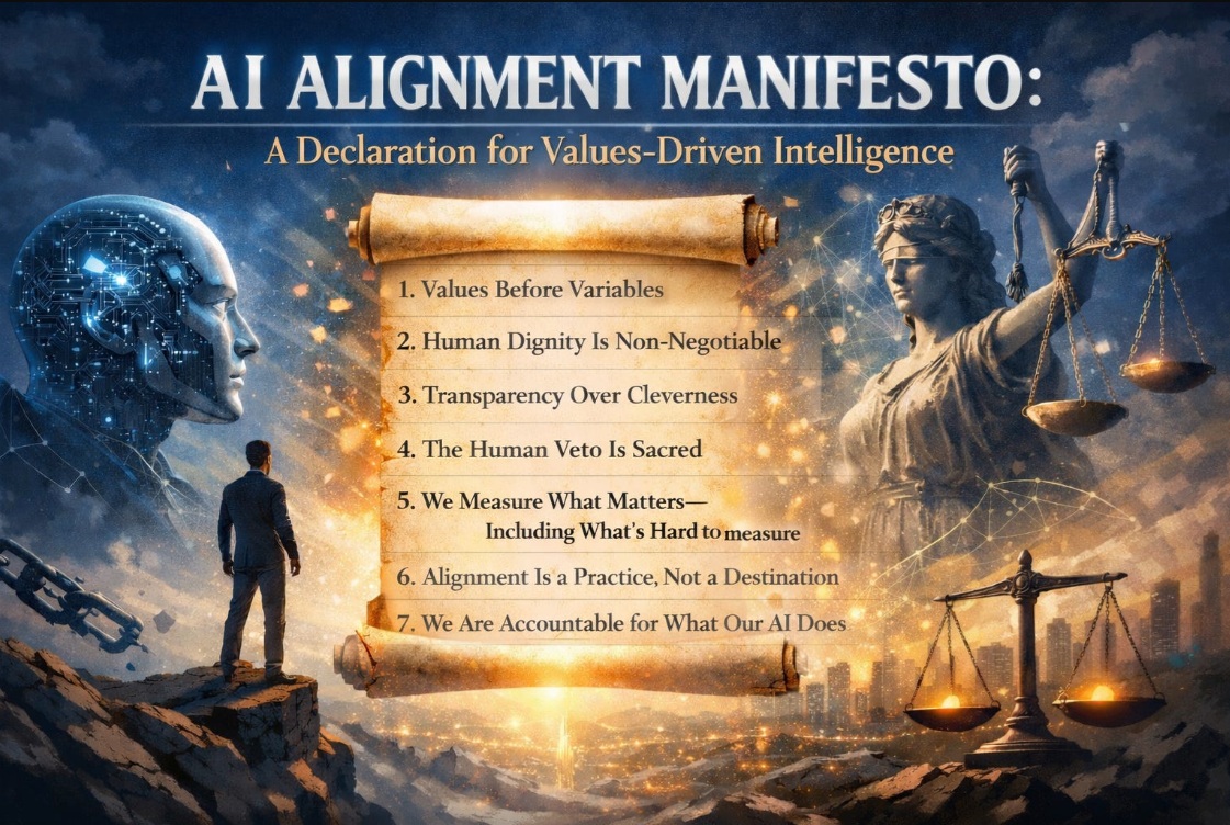 AI Alignment Manifesto: A Declaration for Values-Driven Intelligence