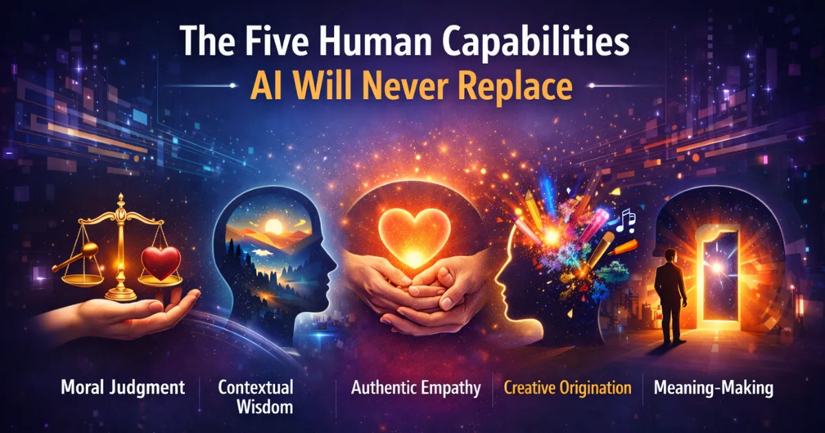 The Five Human Capabilities AI Will Never Replace