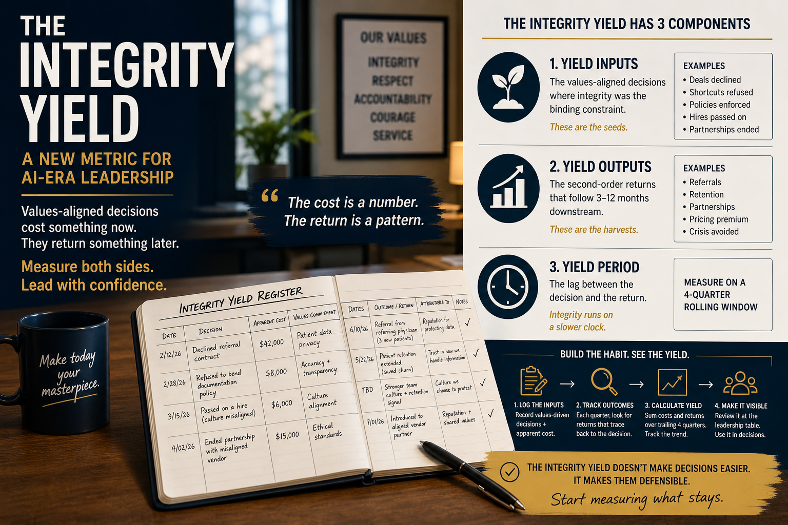 The Integrity Yield: A New Metric for AI-Era Leadership