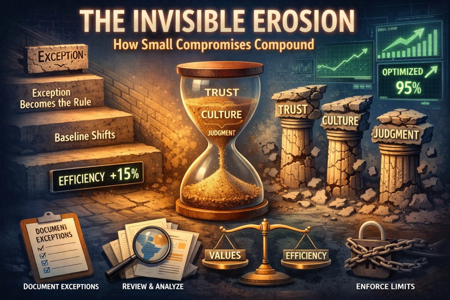 The Invisible Erosion: How Small Compromises Compound